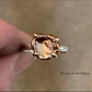 Natural Keshi Pearl Ring